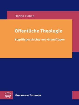 cover image of Öffentliche Theologie